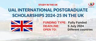 Read more about the article University Of Arts London  International Postgraduate Scholarship, Apply Now!