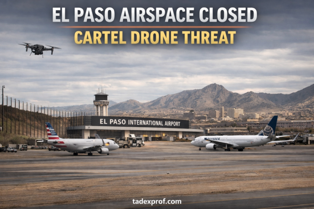 El Paso airspace closure