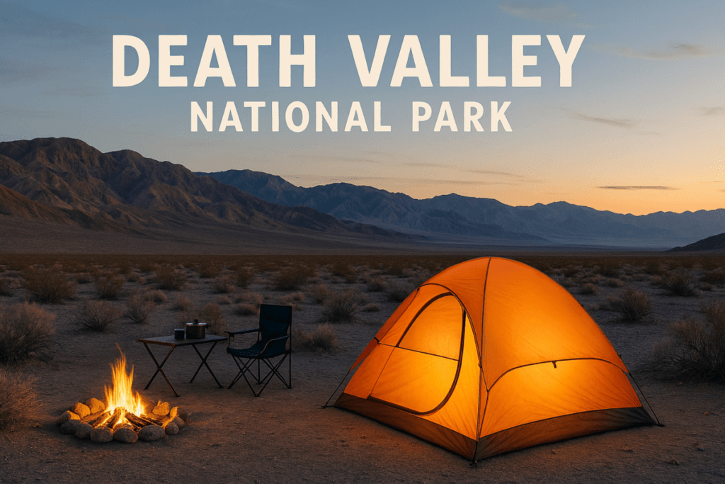 Death Valley national park camping