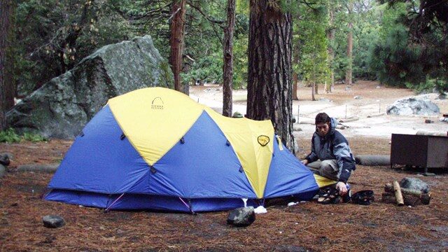 Camping at Yosemite National Park