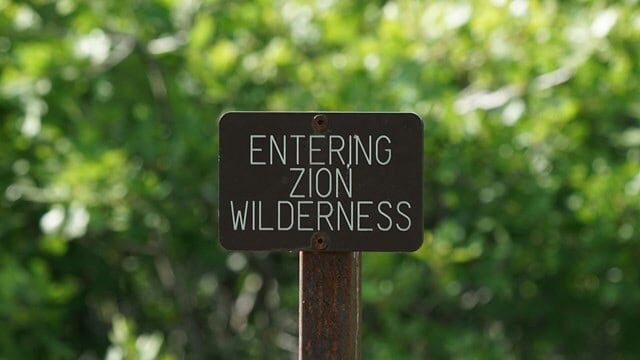 Zion National Park packing list