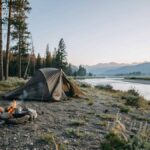 Camping at Yellowstone National Park