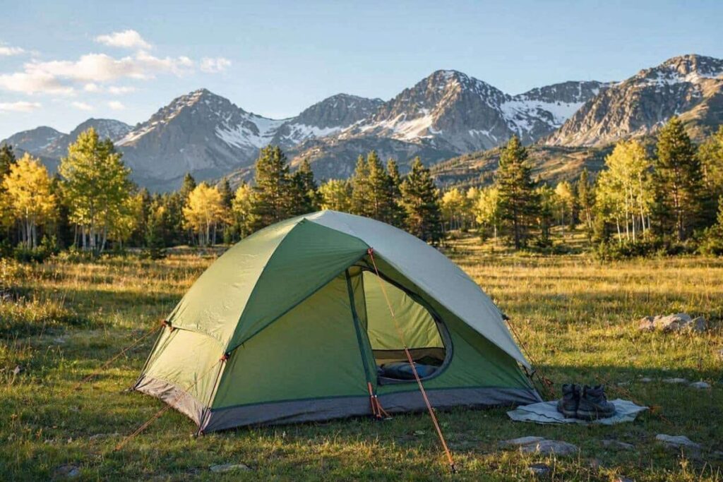 Camping at Rocky Mountain National Park