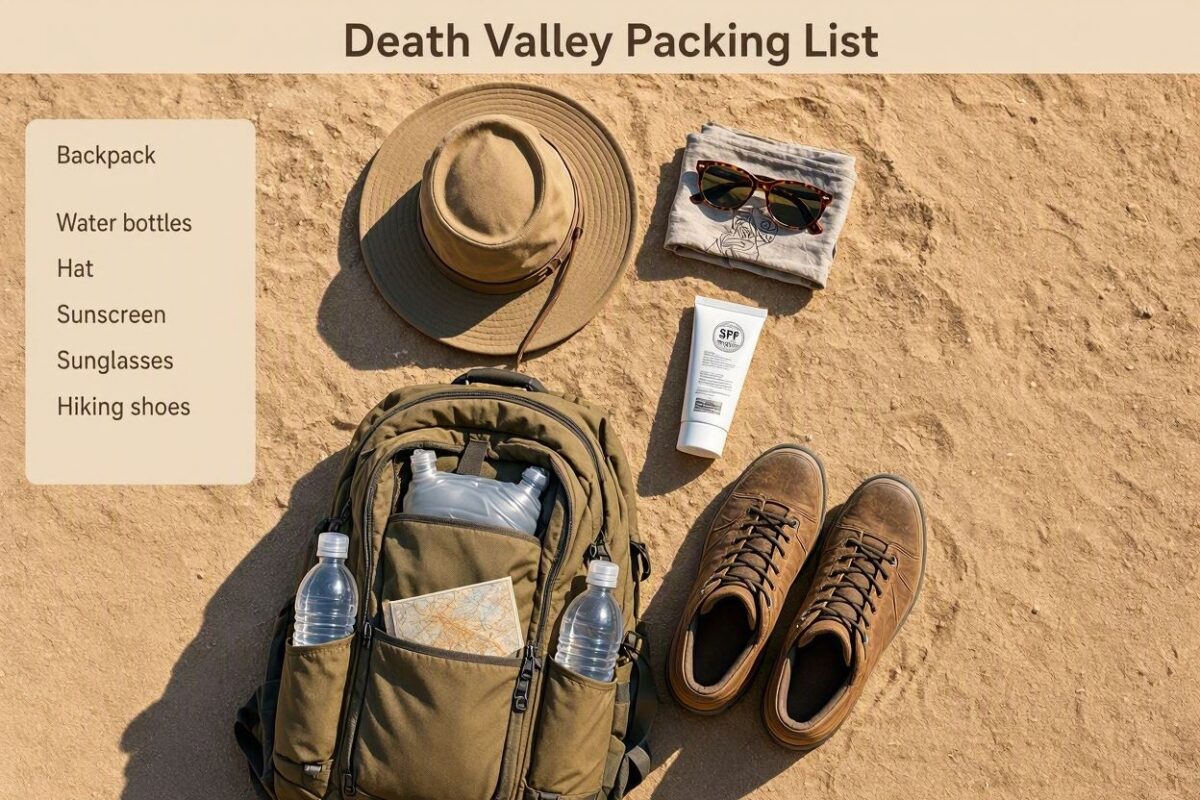 Read more about the article Death Valley National Park – Packing List