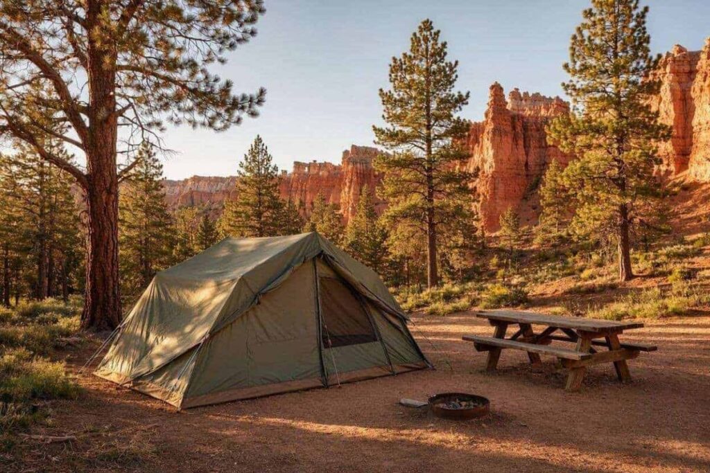 Camping at Bryce Canyon National Park