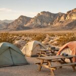 Camping at Death Valley National Park